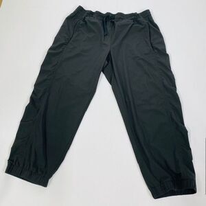 Athleta Charcoal Gray Jogger Pants Lightweight Performance‎ Drawstring 16T